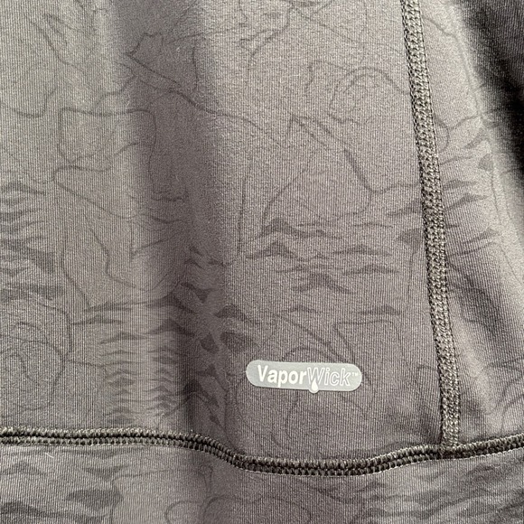 North Face Floral Vapor Wick Zip Up Sweater Jacket Womens M Stretchy Athleisure - Picture 3 of 8